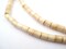 The Bead Chest Beige Cylindrical Wood Beads 4mm Brown Cylinder 16 Inch Strand
